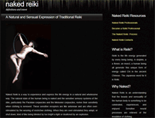 Tablet Screenshot of nakedreiki.com